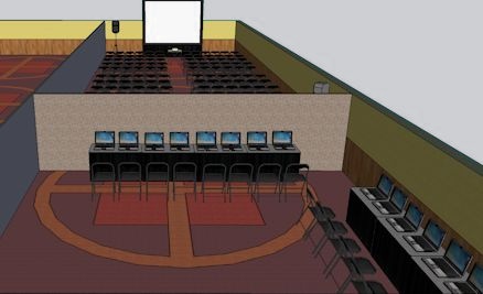 Sala de pruebas y prensa